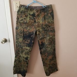 German Flecktarn Camo Pants